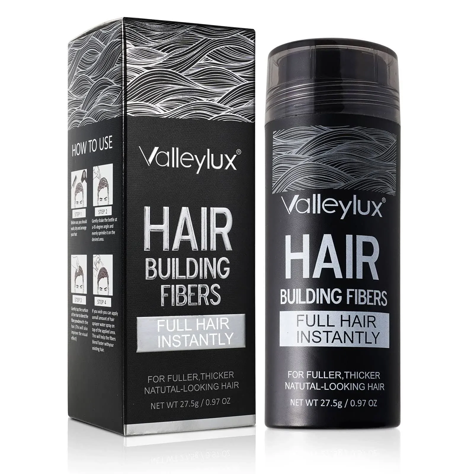 Hair Fibers for Thinning Hair - Natural Formula Hair fibers, Hair Building Fibers ...