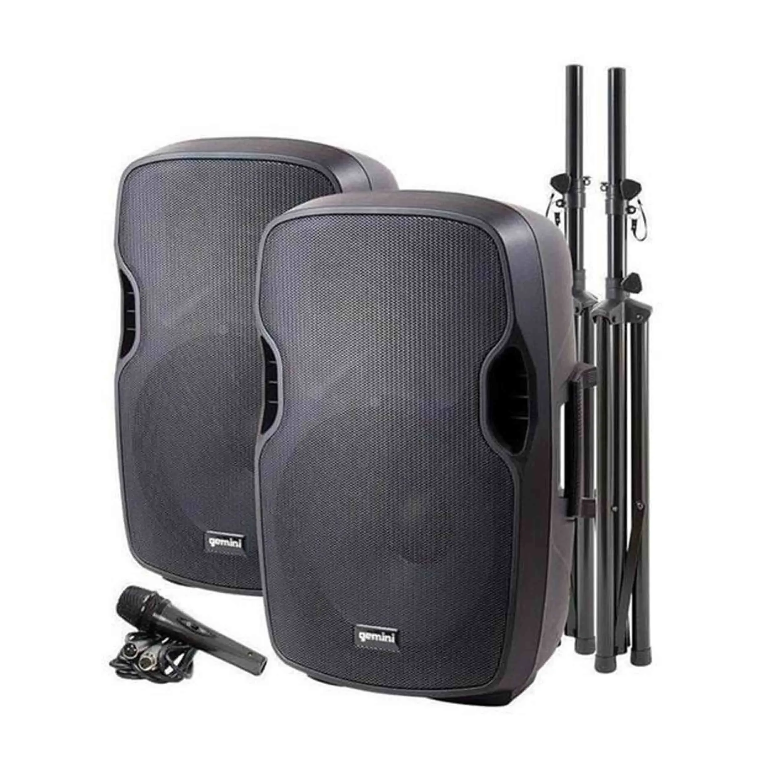 Gemini PA-SYS15 Dual Speaker PA Package