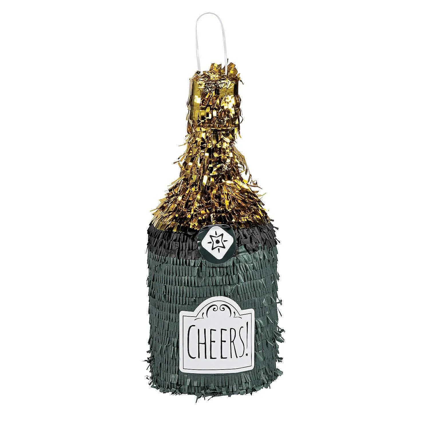 Champagne Bottle-Shaped Pi&#241;ata