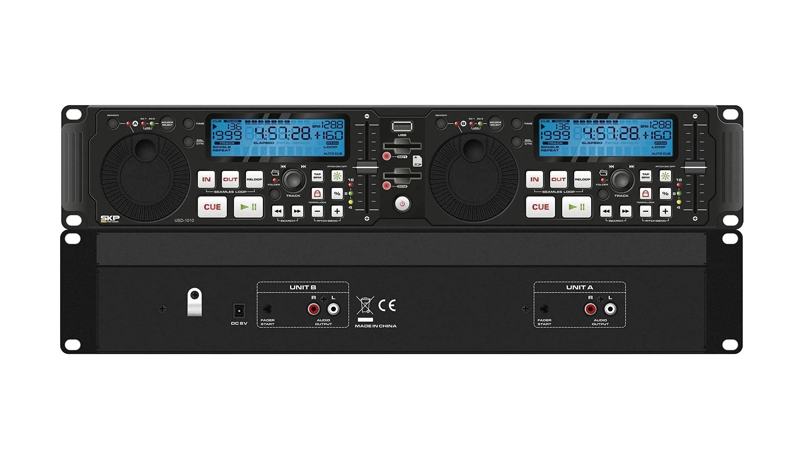 SKP Pro Audio USD-2010 Professional DJ Player