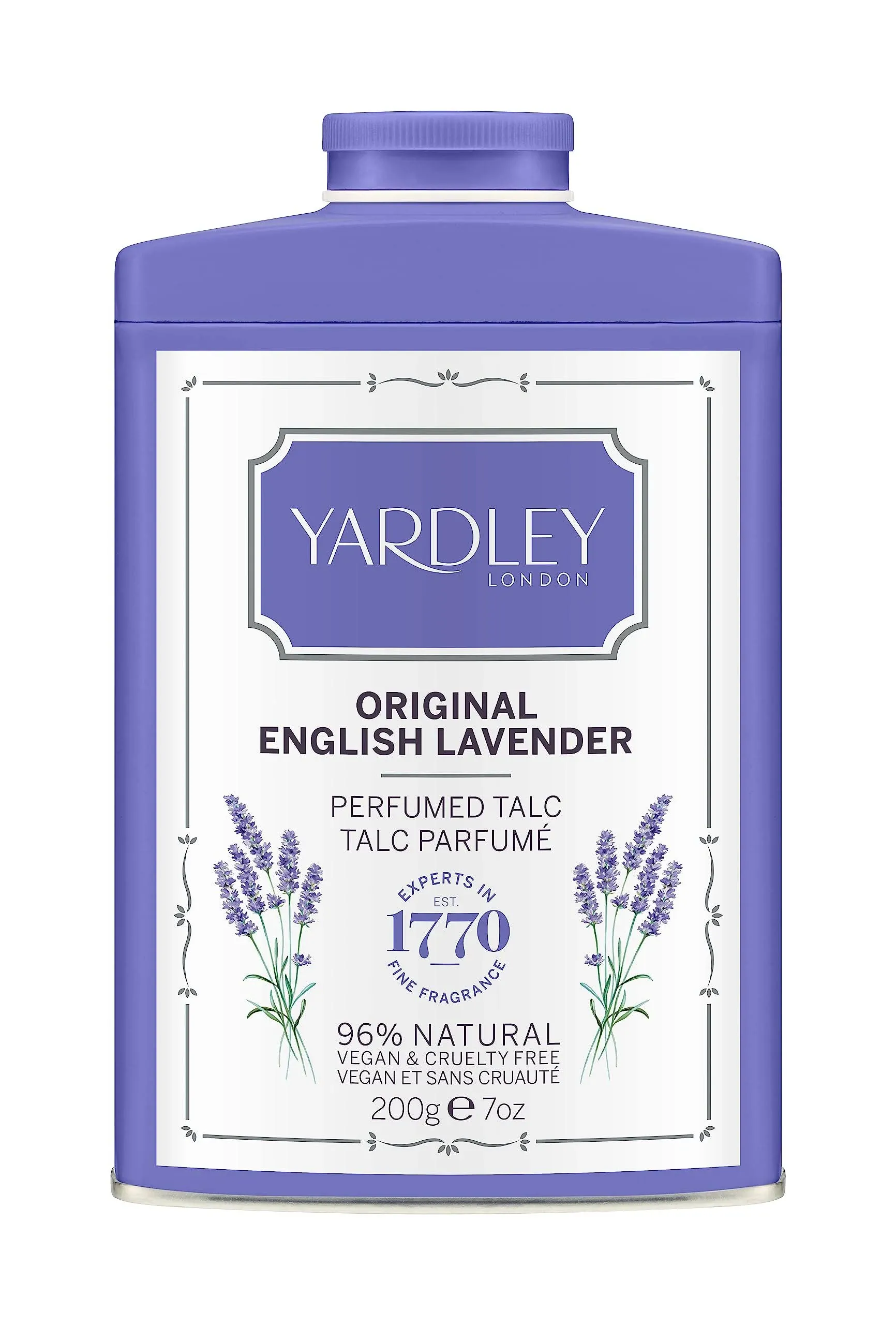 Yardley London Original English Lavender Talc 200g