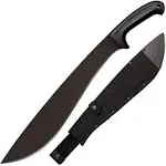 Cold Steel 97JMS Universal Carbon Steel Tactical Jungle Machete with Cor-Ex Sheath, 22 Inch Length, Black