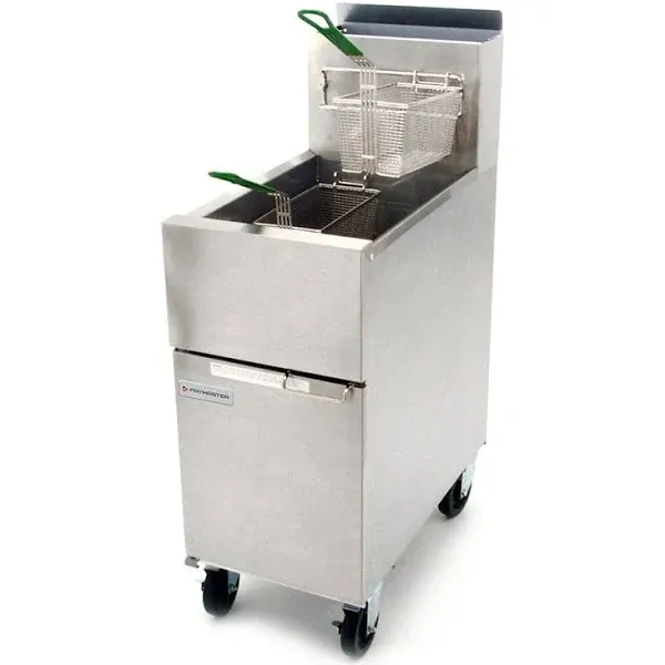 Dean SR142G 15&#034;Super Runner Value Fryer, Floor Model Gas, 43 lbs