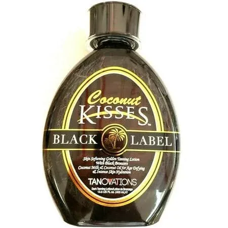 Ed Hardy Coconut Kisses Black Label Tanning Lotion