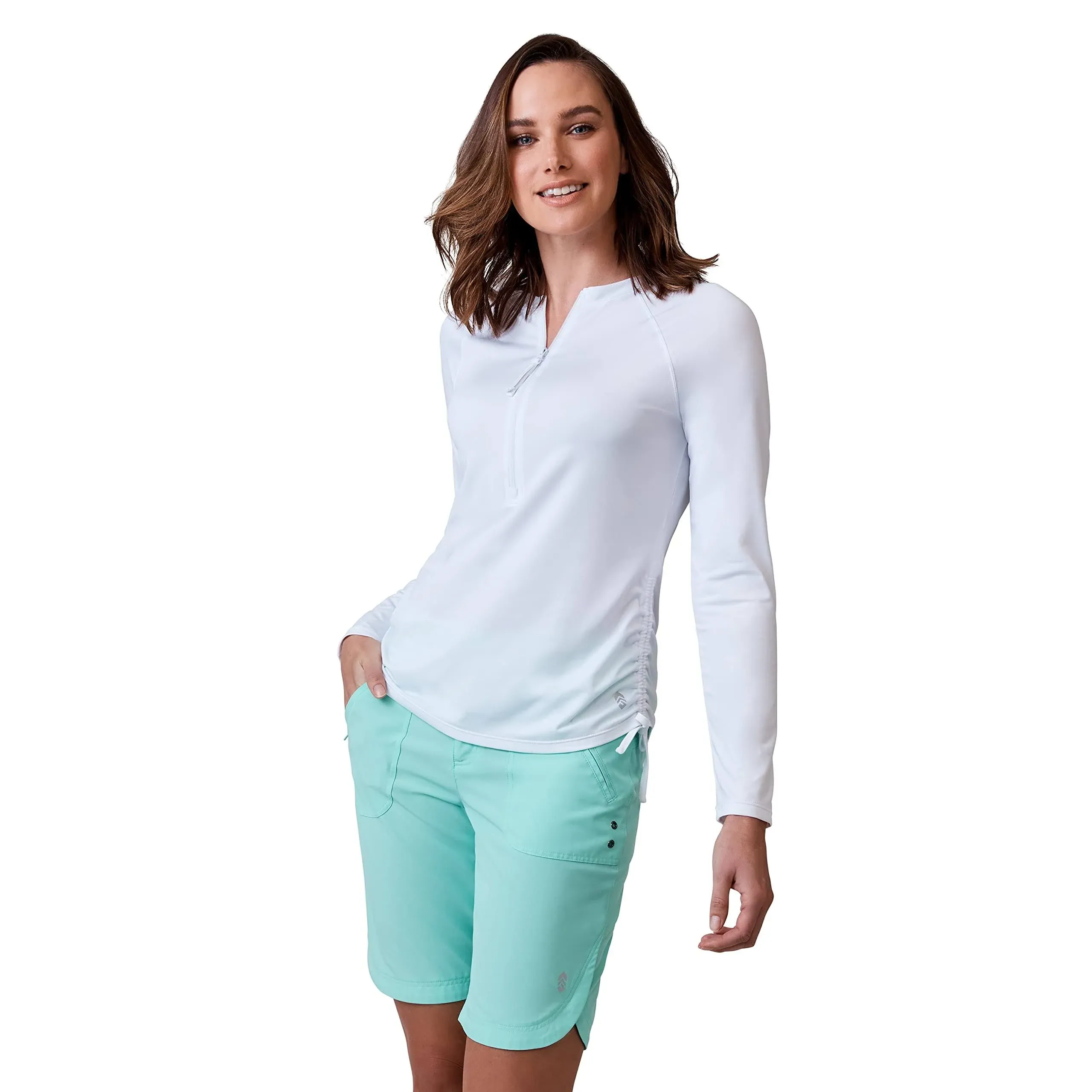 Free Country Women's UPF Long Sleeve Sunshirt