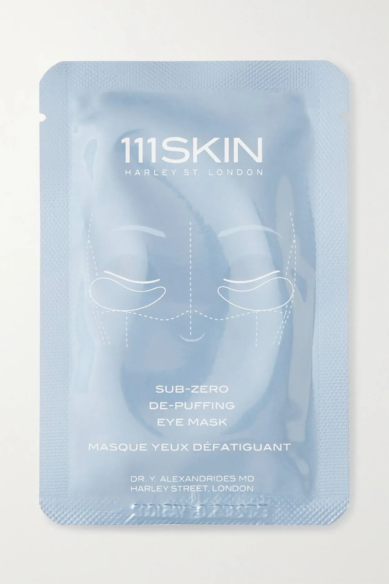 111SKIN Sub-Zero De-Puffing Eye Mask | Fragrance Free | Reduce Puffiness & Dark Circles | Uplift & Improve Under-Eye Area | Set of 8 (0.2 oz each)