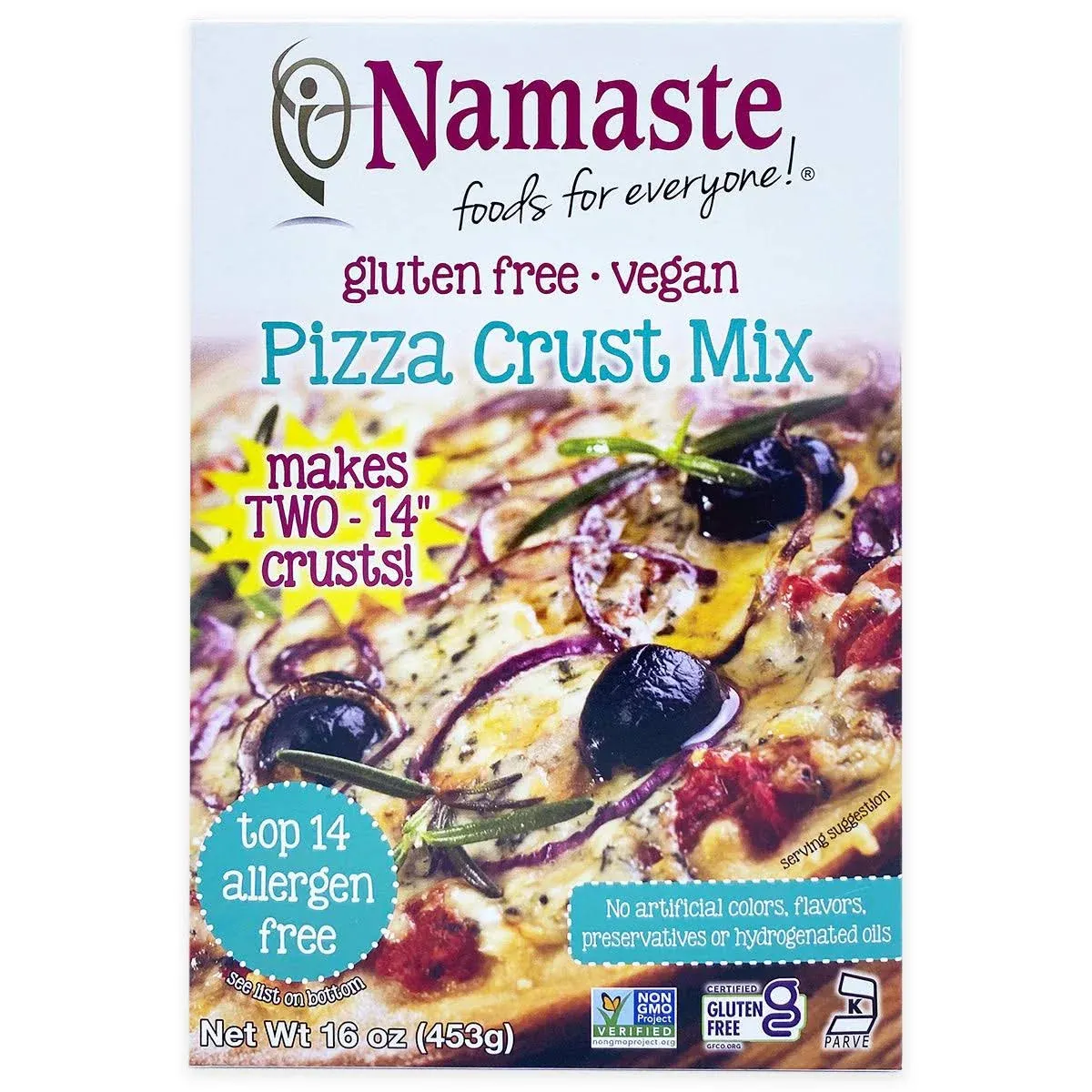 Namaste Foods Gluten Free Pizza Crust Mix