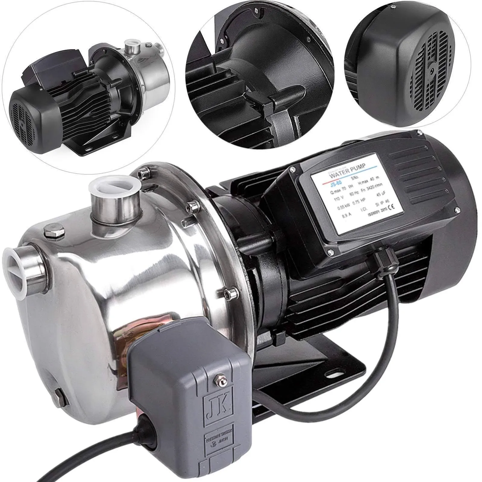 Happybuy Shallow Well Jet Pump