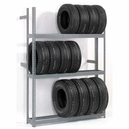 3 Tier Single Entry Tire Rack 60"W x 18"D x 84"H