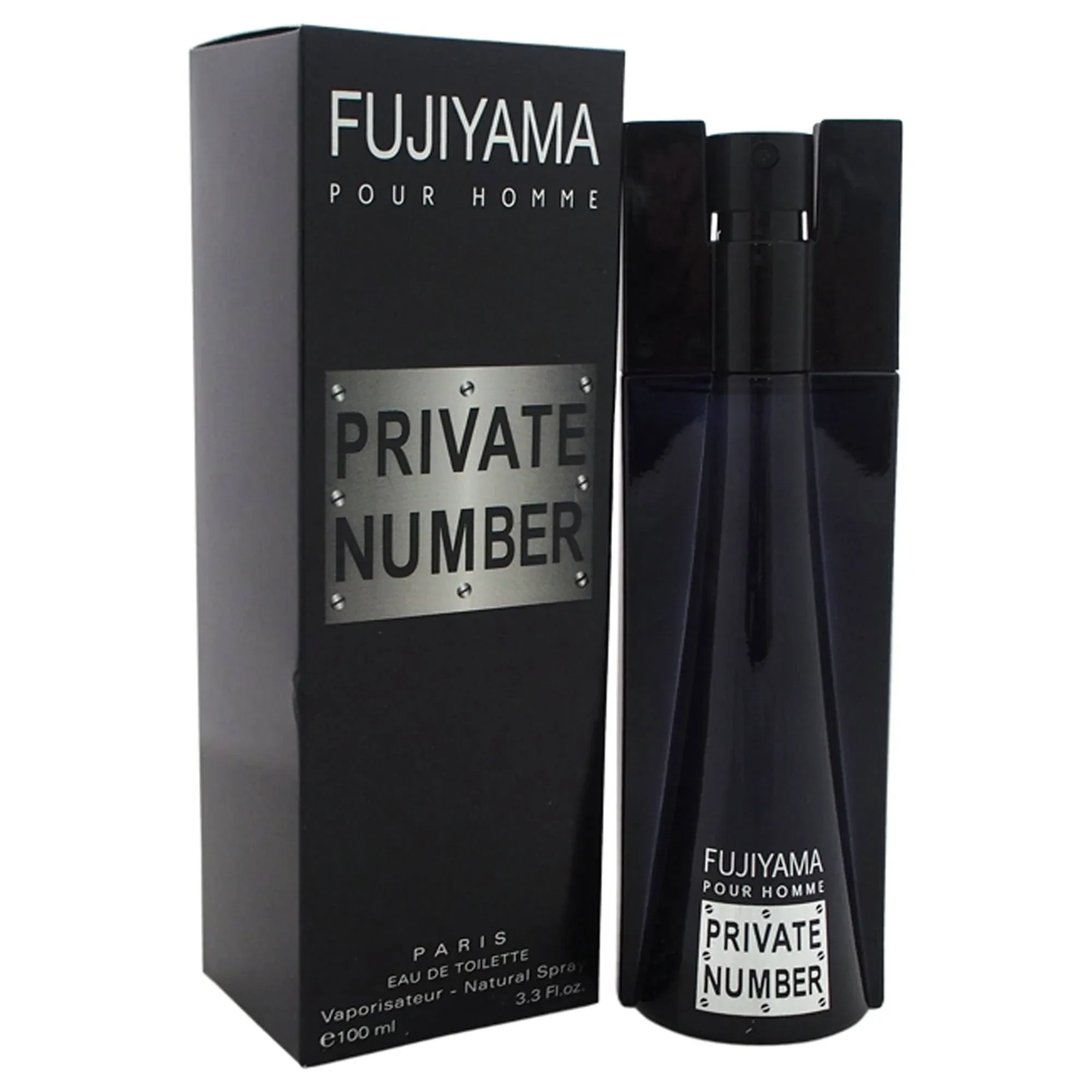 Fujiyama Private Number by Succes De Paris Eau De Toilette Spray 3.3 oz for Men