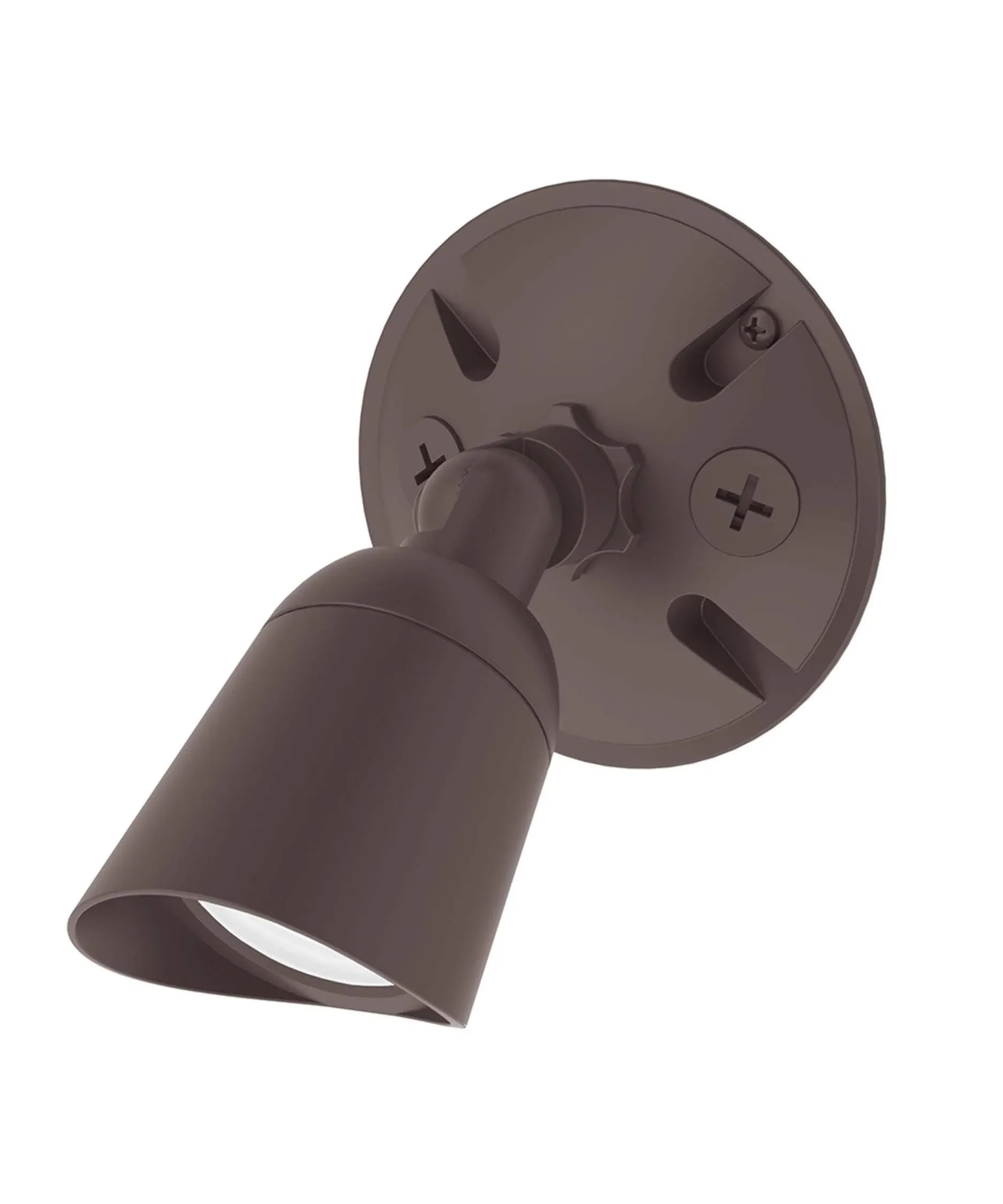 Endurance LED 6.06 inch Architectural Bronze Outdoor Wall Light in 3000K