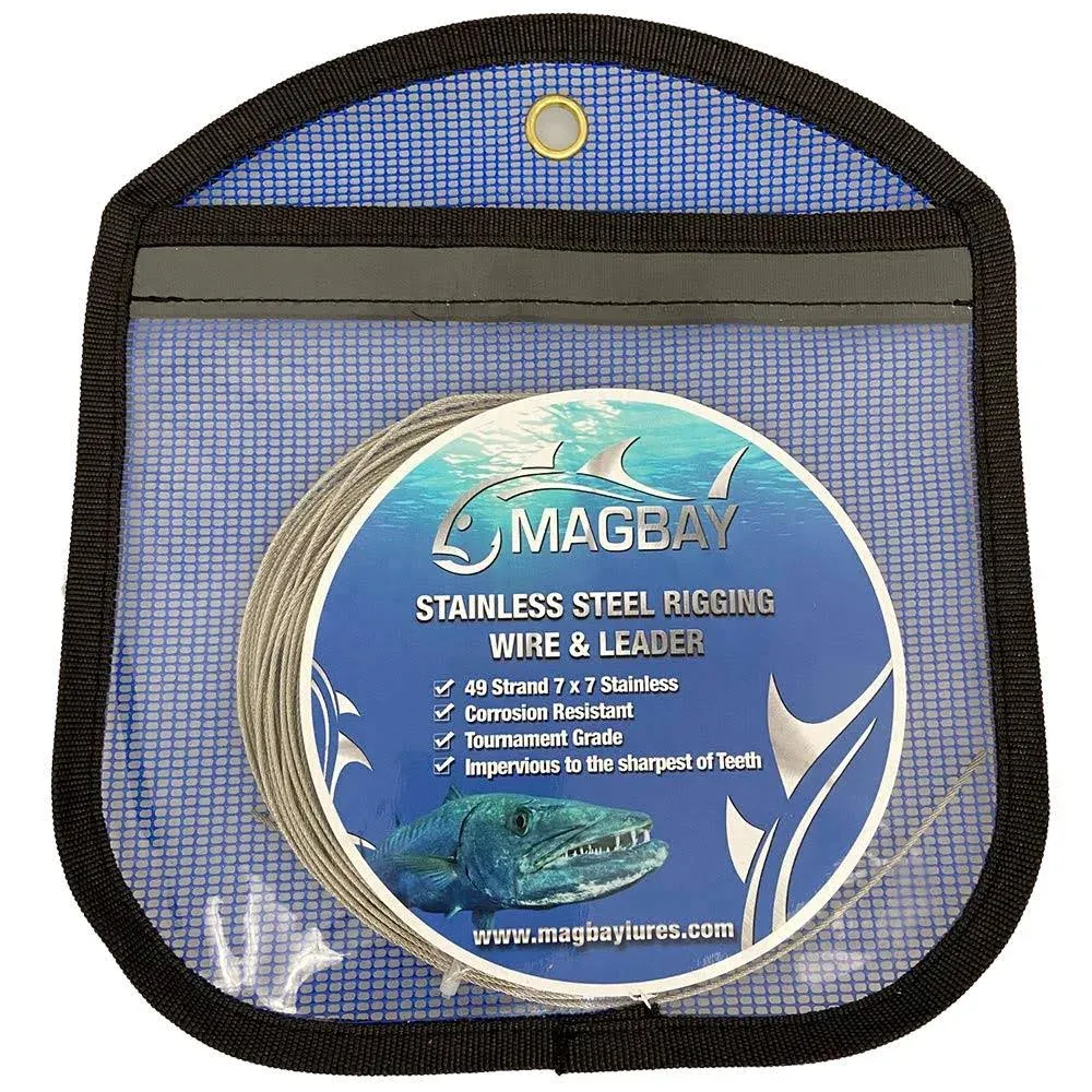 MagBay Lures Wire Leader SS 150lbs 30'