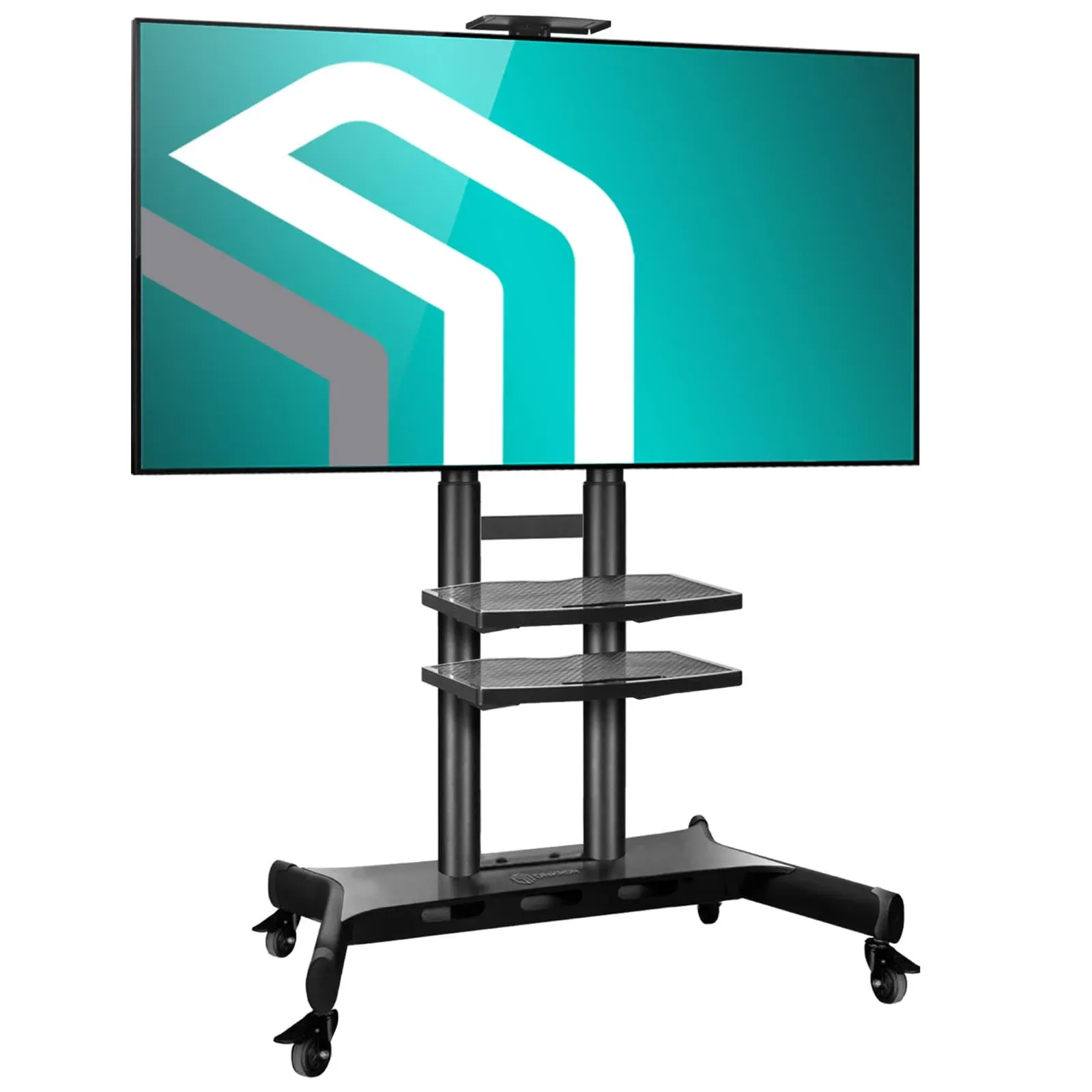 ONKRON Mobile TV Stand with Wheels Rolling TV Cart for 50-83" TVs up to 200 lbs - Contemporary - Entertainment Centers And Tv Stands - by ONKRON | Houzz