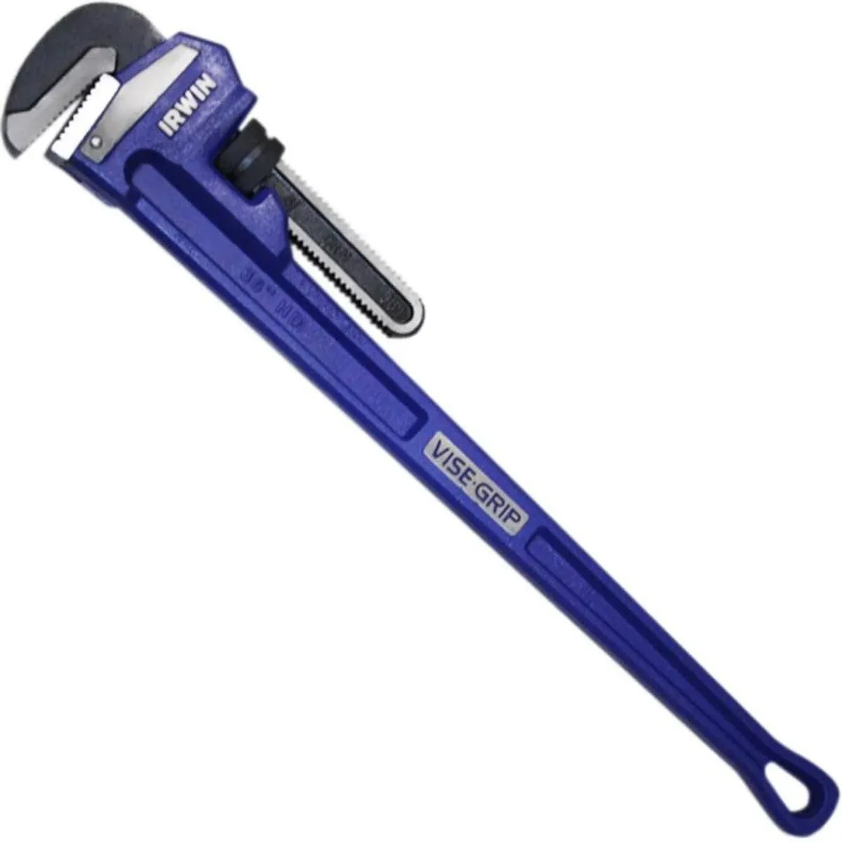 Irwin Tools IRWIN VISE-GRIP Pipe Wrench, Cast Iron, SAE, 5-Inch Jaw, 36-Inch Length (274107), Blue