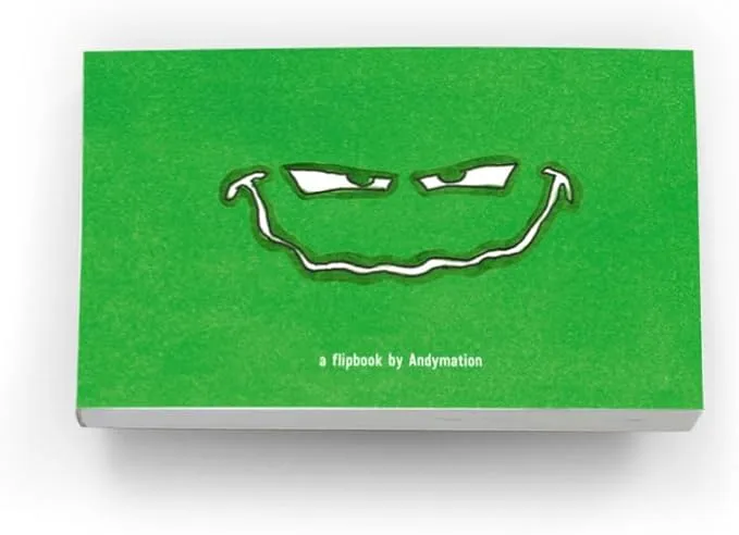 Andymation Slime printed flipbook