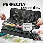 Castle Arts 120 Piece Watercolor Pencil Set in Display Tin