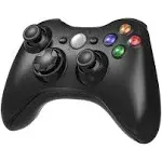 Etpark Wireless Controller for Xbox 360, Xbox 360 Joystick Wireless Game Controller for Xbox 360 & Slim Console and PC Windows XP/7/8/10/11(Black)