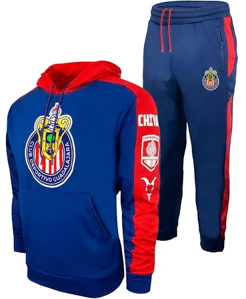 Chivas Tracksuit Set, Pullover Hoodie Jogger Sweatpants, Chivas Casual Sweatsuit