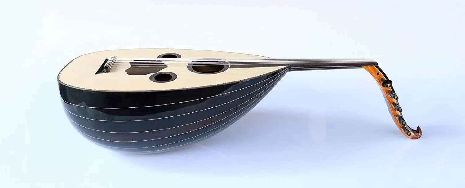 Arabic Handmade Walnut String Instrument Oud Ud AAO-108