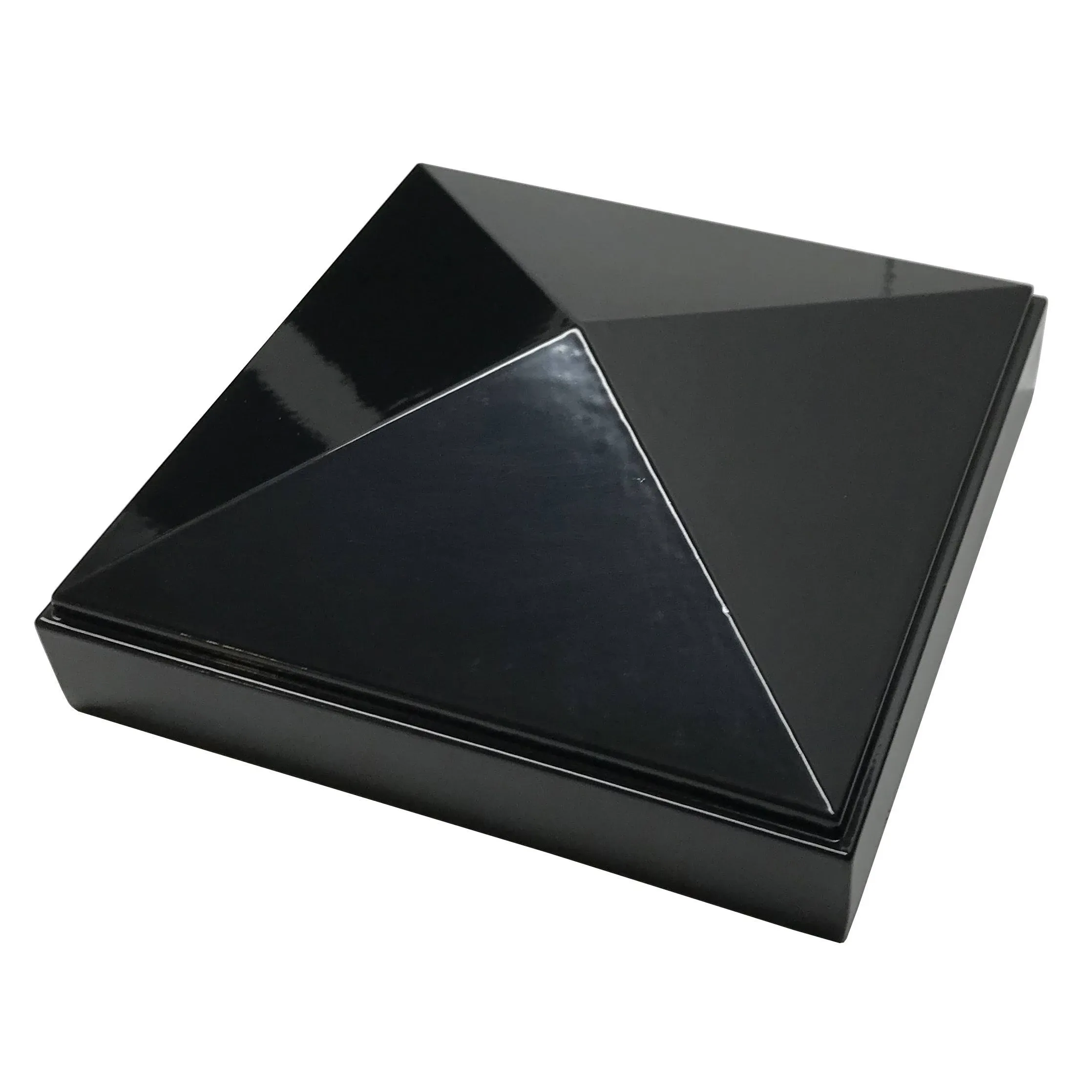 Decorex Hardware 4"x4" Aluminium Pyramid Post Cap