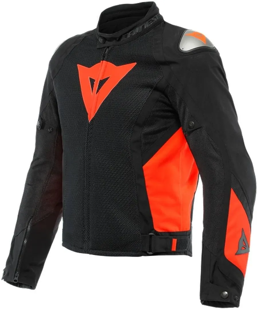 Dainese Energyca Air Tex Jacket Black/Fluo-Red 56