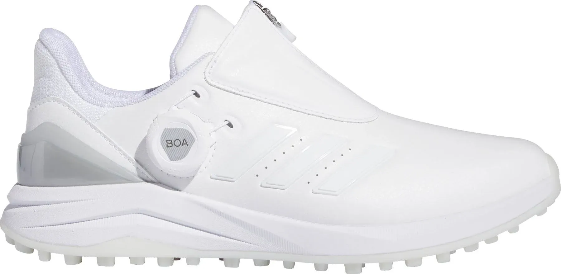 Adidas Solarmotion BOA 24 Spikeless Golf Shoes - Women's - Cloud White / Cloud White / Silver - 9.5