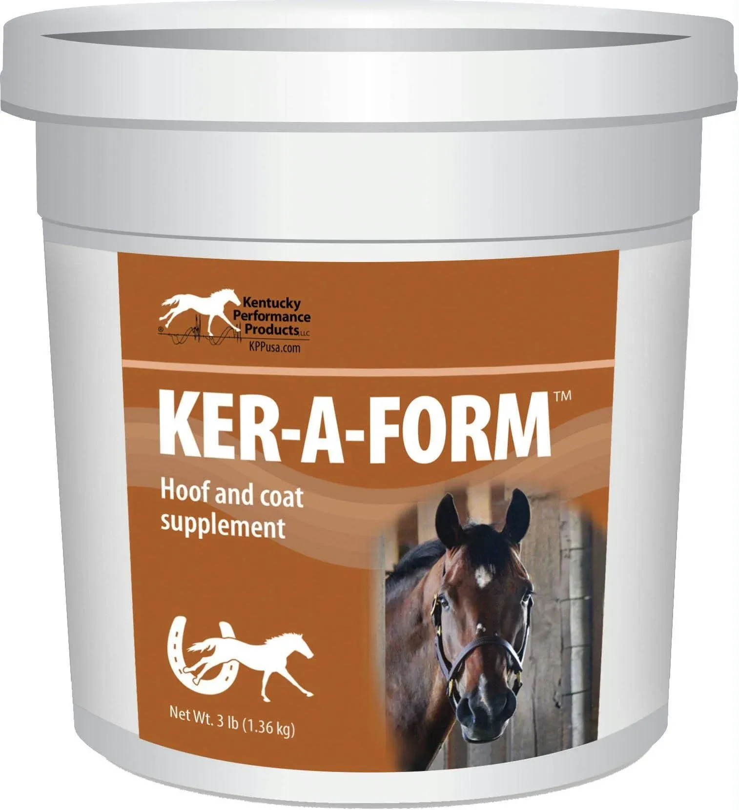 Ker-A Form Coat &amp; Hoof Supplement For Horses