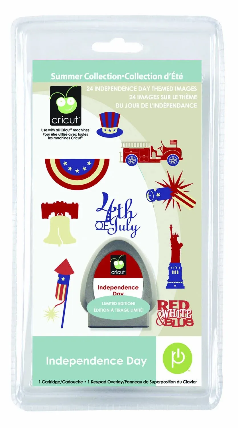 Cricut Independence Day Cartridge - CARTRIDGE ONLY - FREE SHIP!