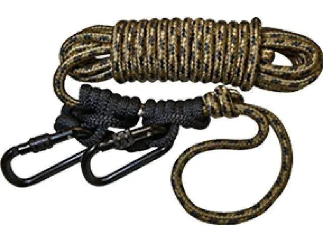 Hunter Safety System Non-Reflective Lifeline for Tree-Stand Hunting Safety Harness