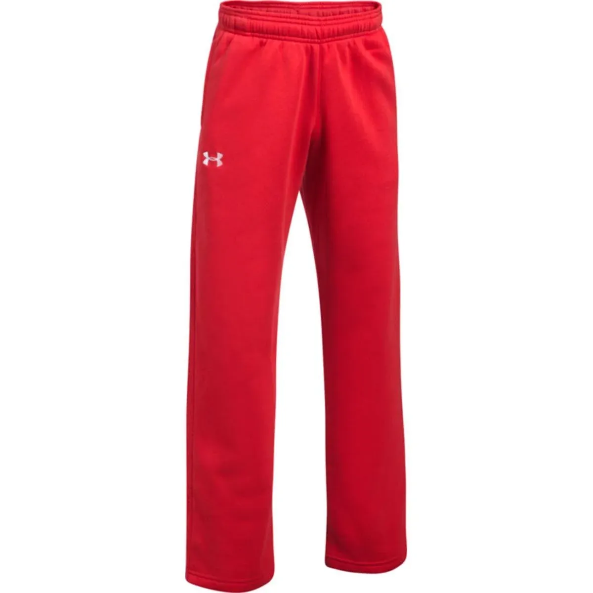 Under Armour Boys Hustle Fleece Pants Red XL