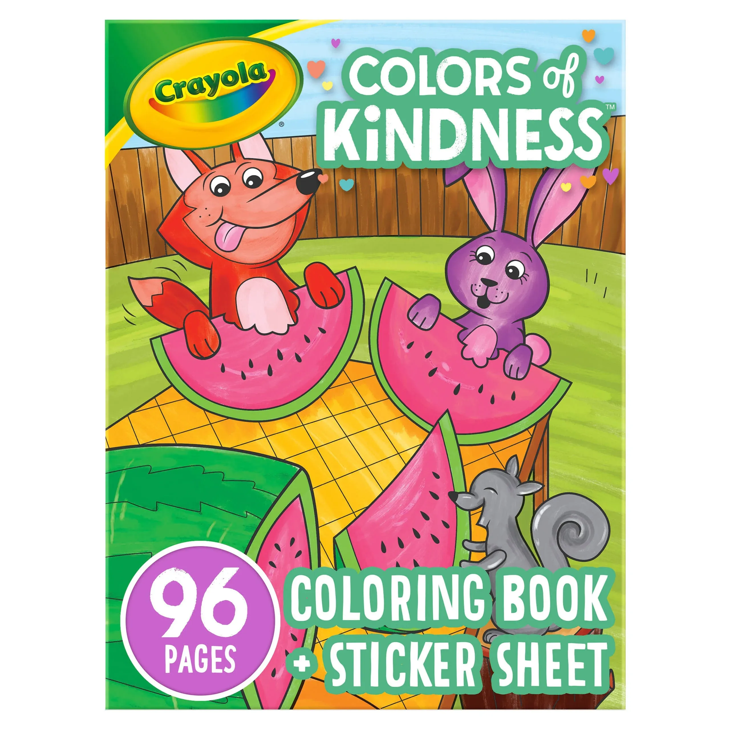 Crayola Coloring Book - Colors of Kindness, 96 Pages