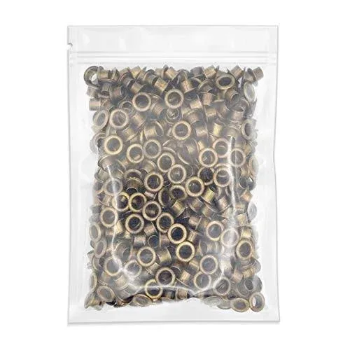 1/4&#034; 7MM Hole Size Metal Grommets Eyelets with Washers for Bead Cores Clothes...