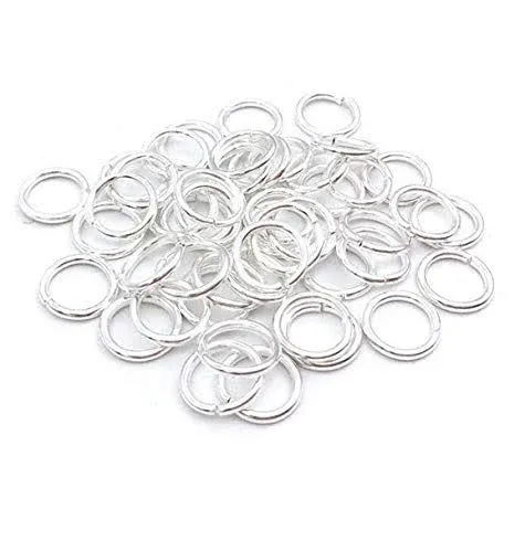 Aeyistry 100PCS Open Jump Rings Connectors for Earring Bracelet Necklace Chai...