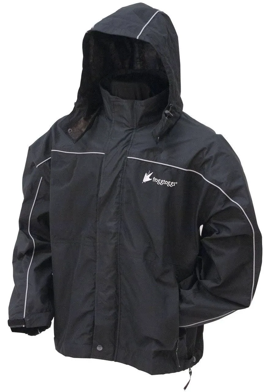 Frogg Toggs Highway Toadz Jacket - Black - Large