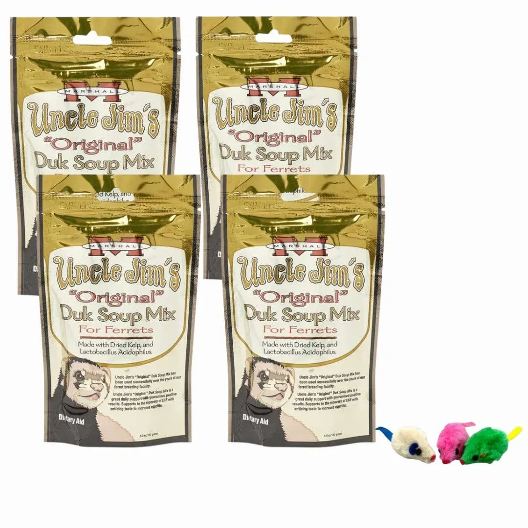 Atlantic Rush Marshall Duk Soup Ferret Food - Premium Ferret Treats - (4 ...