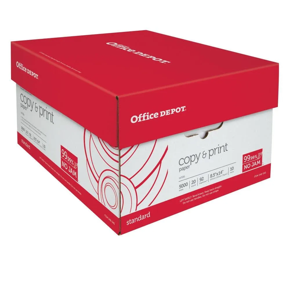 Office Depot Legal Size Copy Print Paper