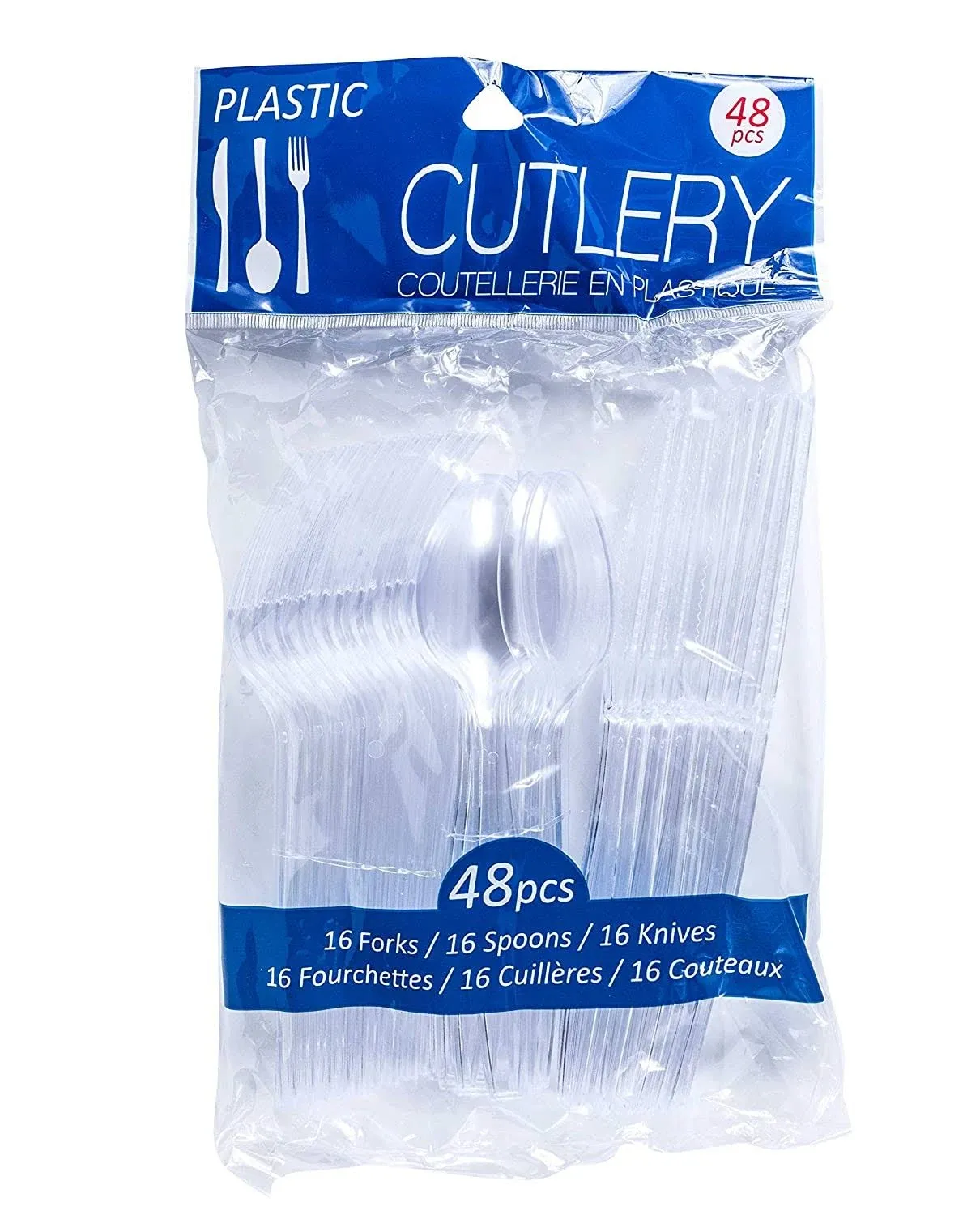 Plastic Cutlery - 48 ct