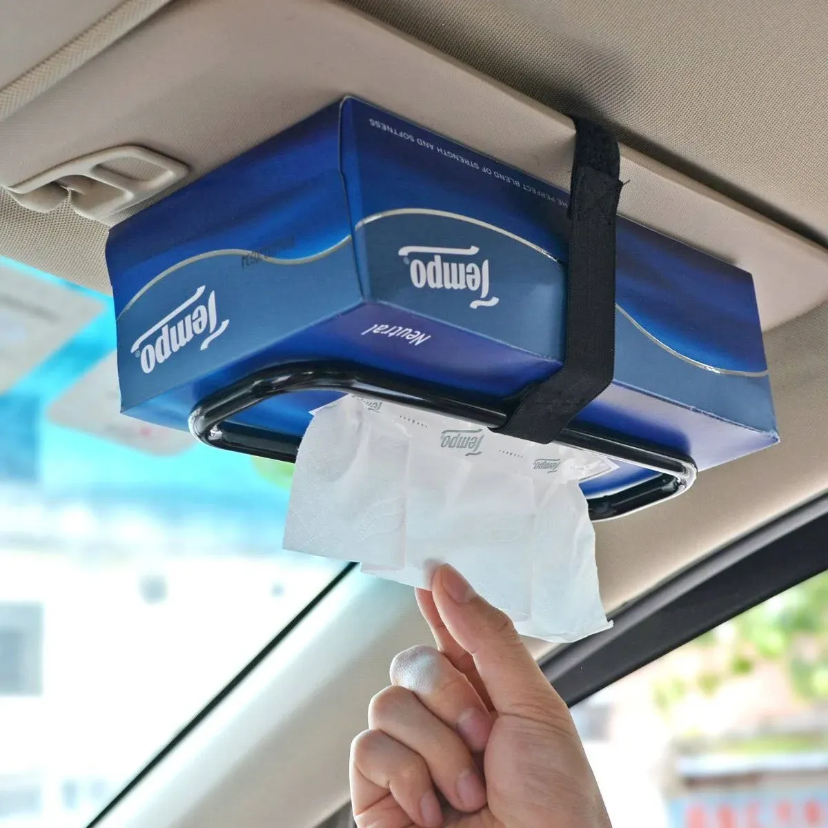 Tianmei Auto Accessories Car Sun Visor Tissue Box Holder Paper Towel Napkin Box ...