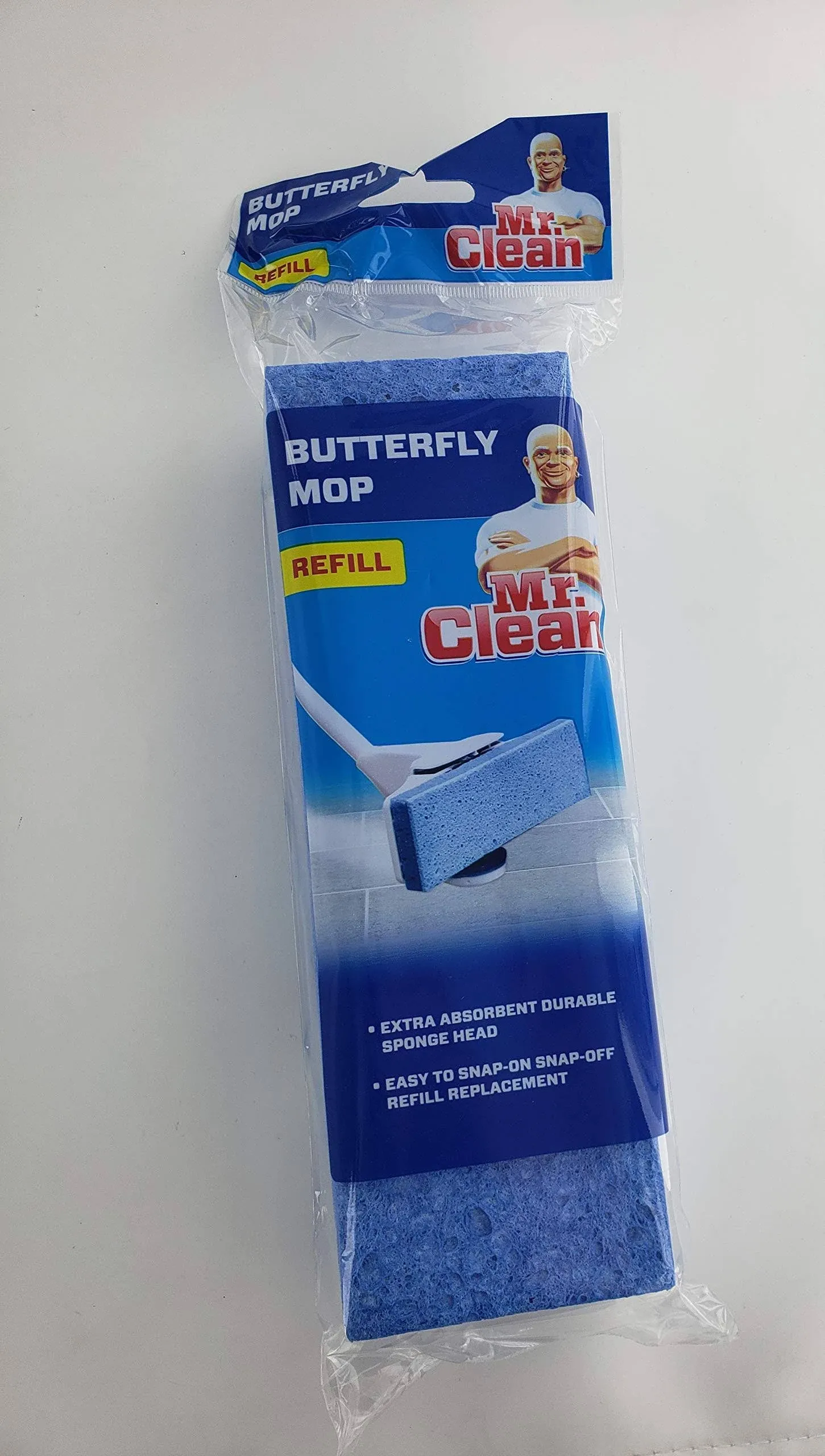 Mr. Clean 446855 Butterfly Mop Refill, fits Mr. Clean 446854 Mop