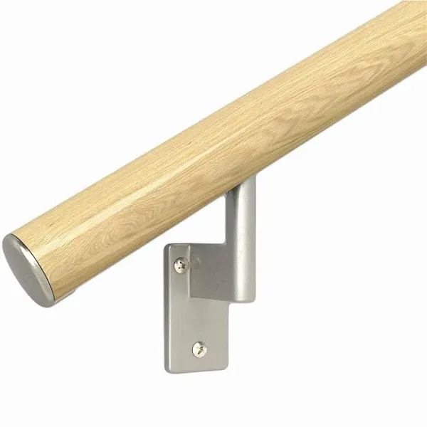 Ynv Handrail Kit Finish: Silver/Red Oak, Size: 24'' W B077SM43GP