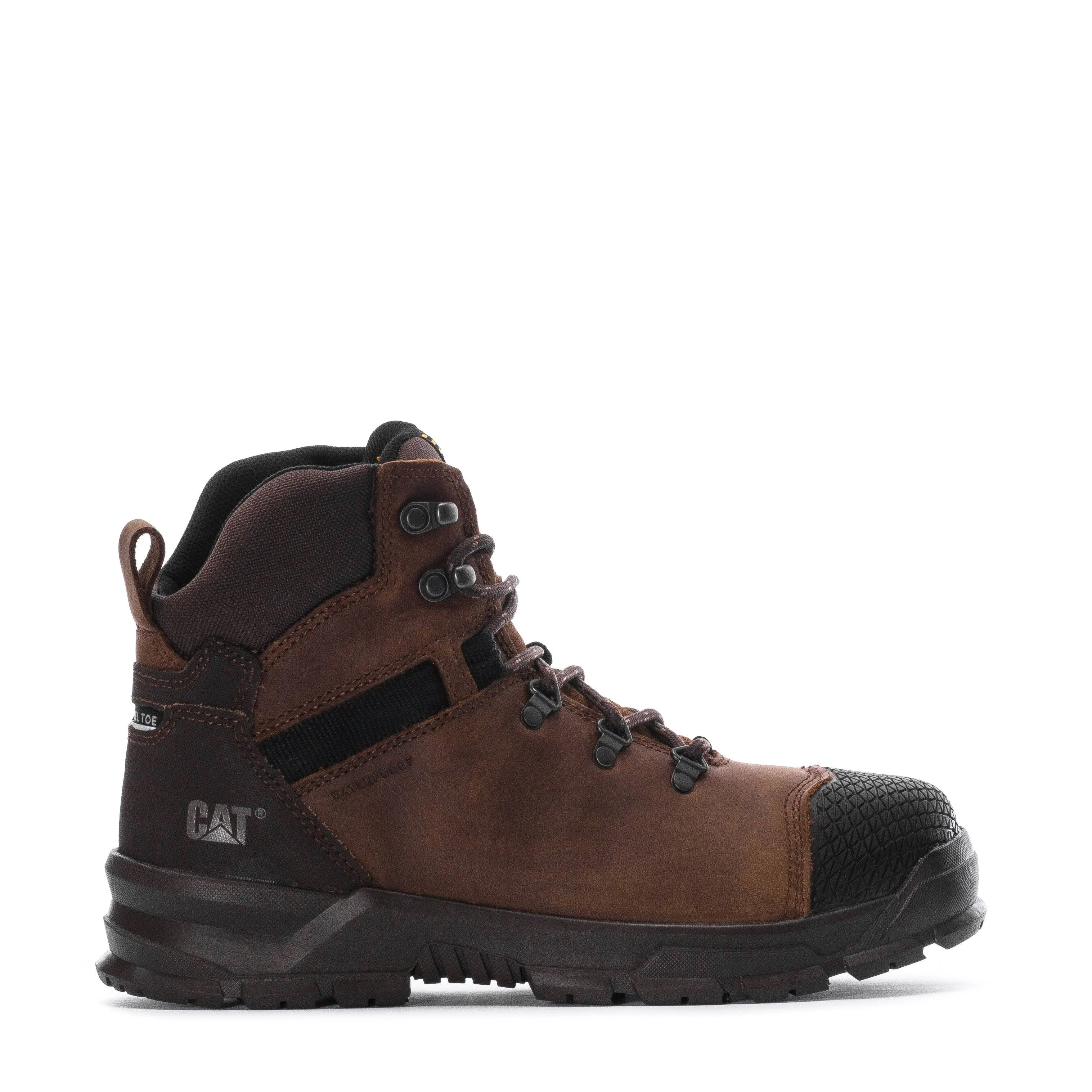 CAT Men's Accomplice Steel Toe Waterproof Construction Boot