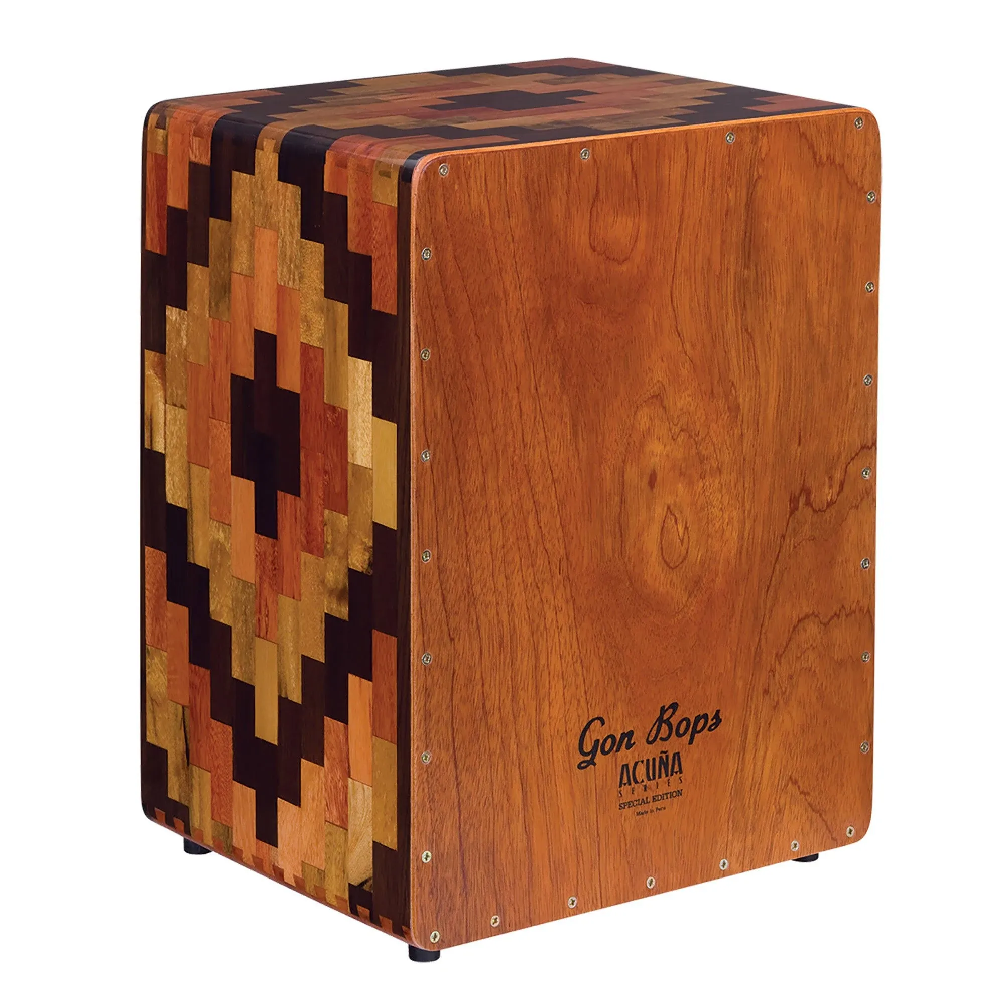 Gon Bops -Alex Acuna Special Edition Cajon multicoloured