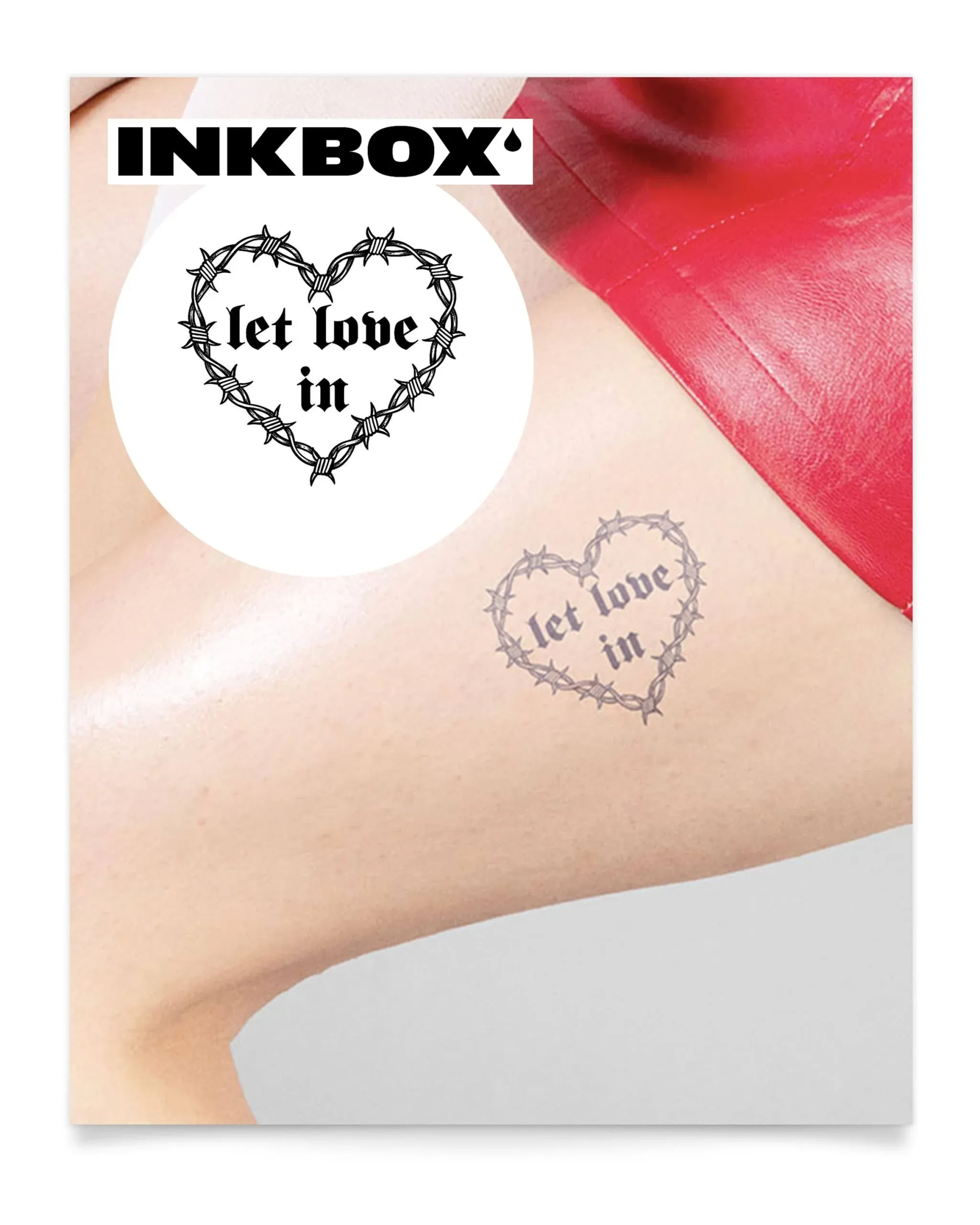 Inkbox Temporary Tattoos, Semi-Permanent Tattoo, One Premium Easy Long Lasting ...