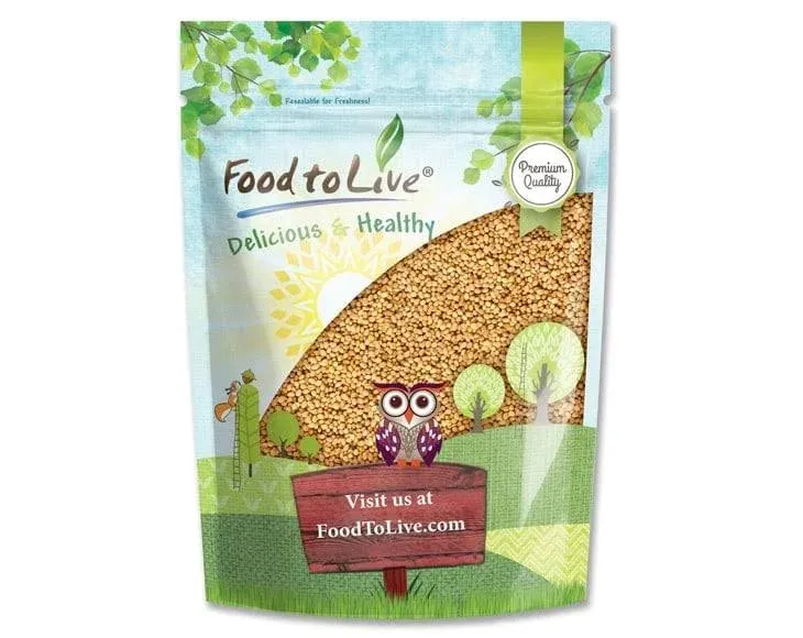 Food to Live Clover Seeds for Sprouting (25 Pounds)