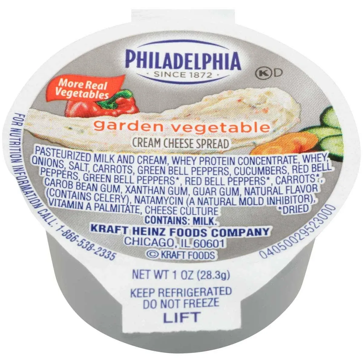 Philadelphia Garden Vegetable Cream Cheese Spread