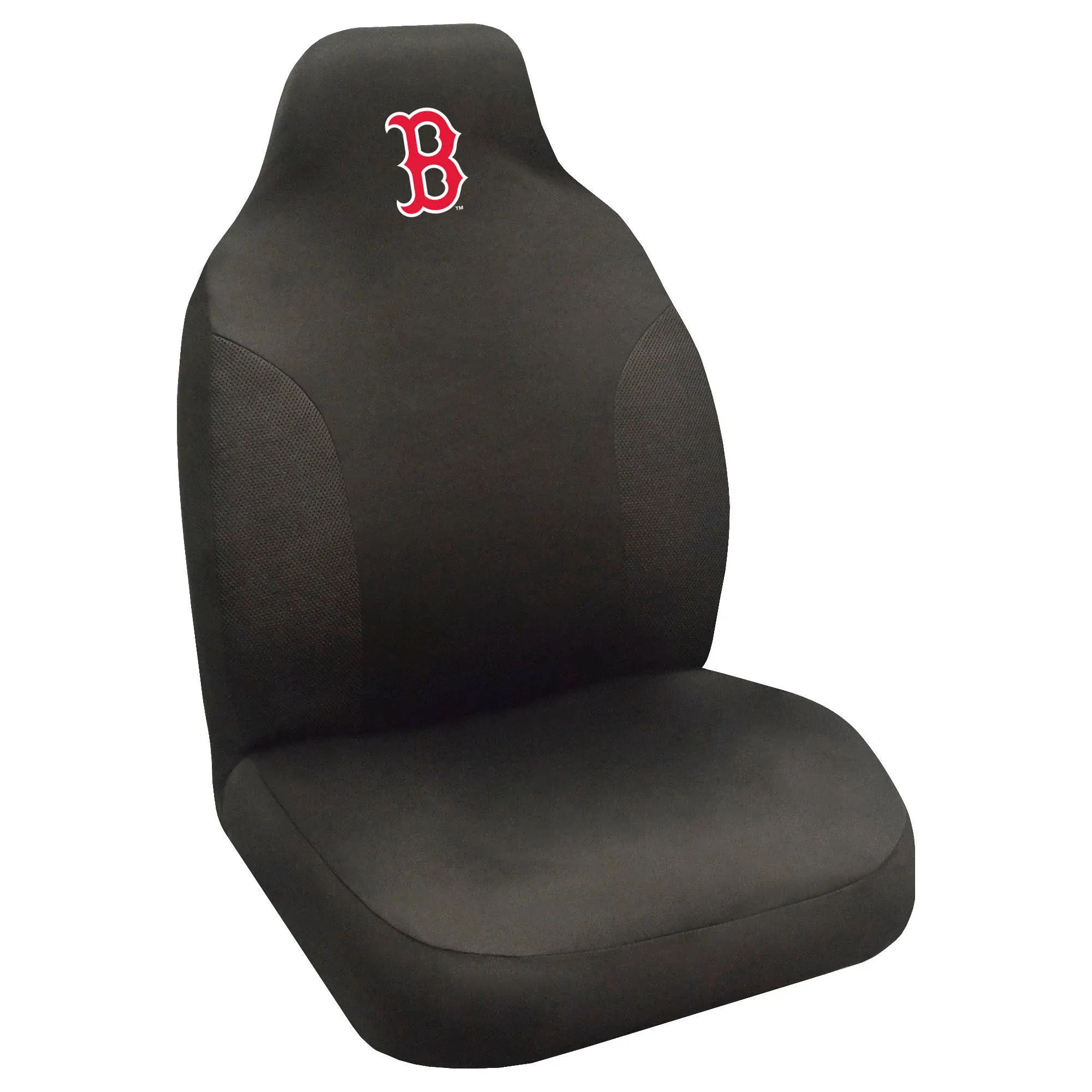 Fanmats 15632 Boston Red Sox Embroidered High Back Seat Cover, Black-Each