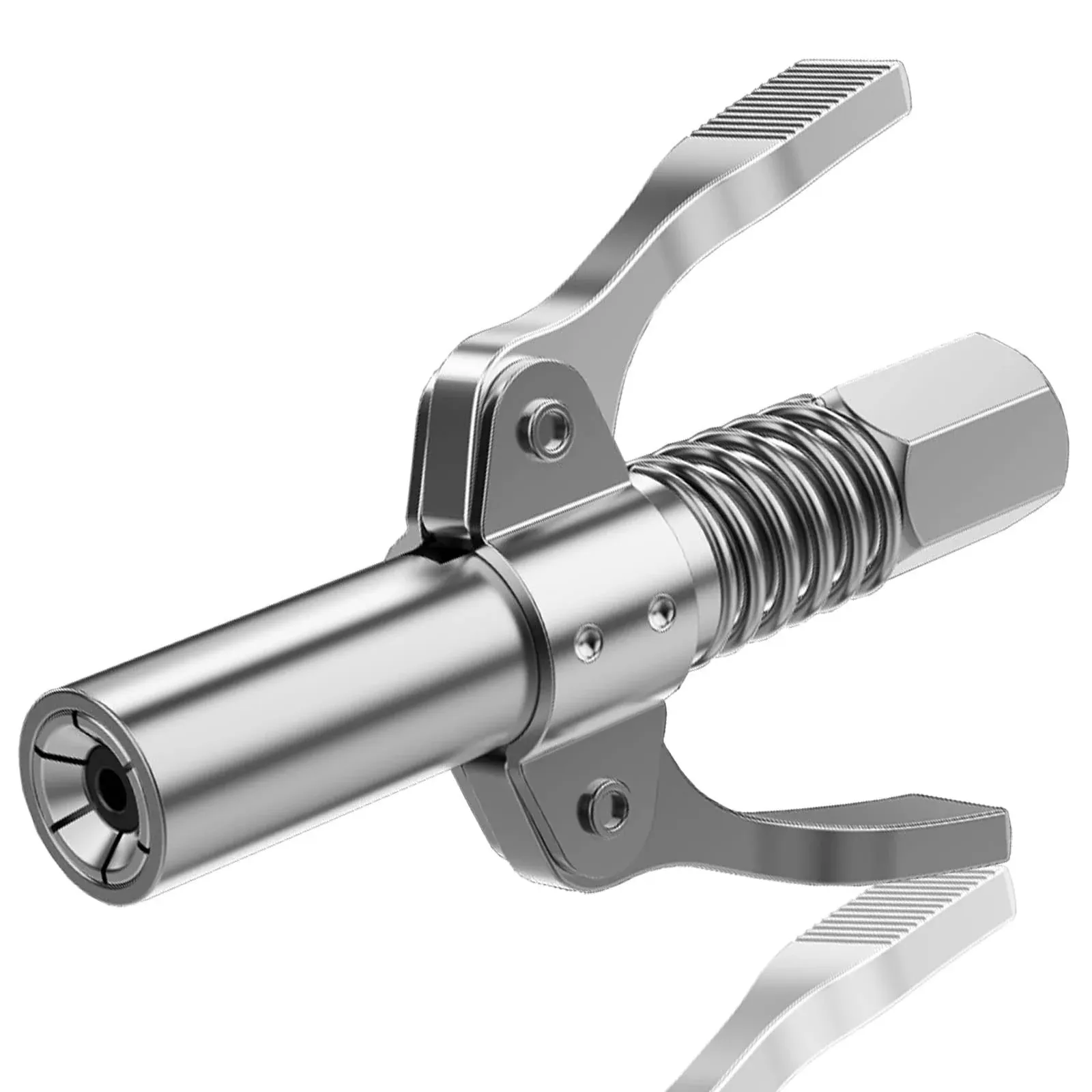 Grease Gun Coupler, Grease Joint Fittings, 12000PSI High Pressure Grease Nozzle Fittings, Compatible With All 1/8" NPT Grease Guns, For greasing all machinery and equipment filling