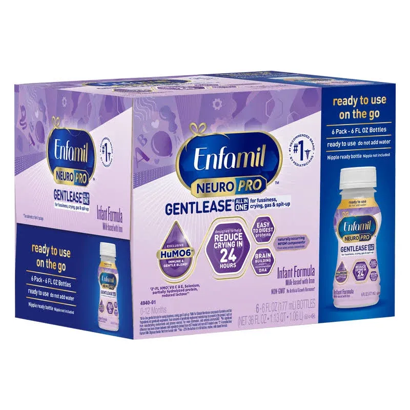 Enfamil NeuroPro Gentlease Ready to Use Infant Formula, 32 oz. Bottle