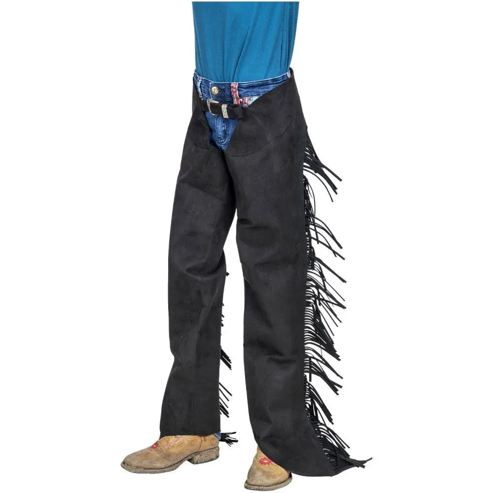 Tough-1 Youth Synthetic Equitation Chaps