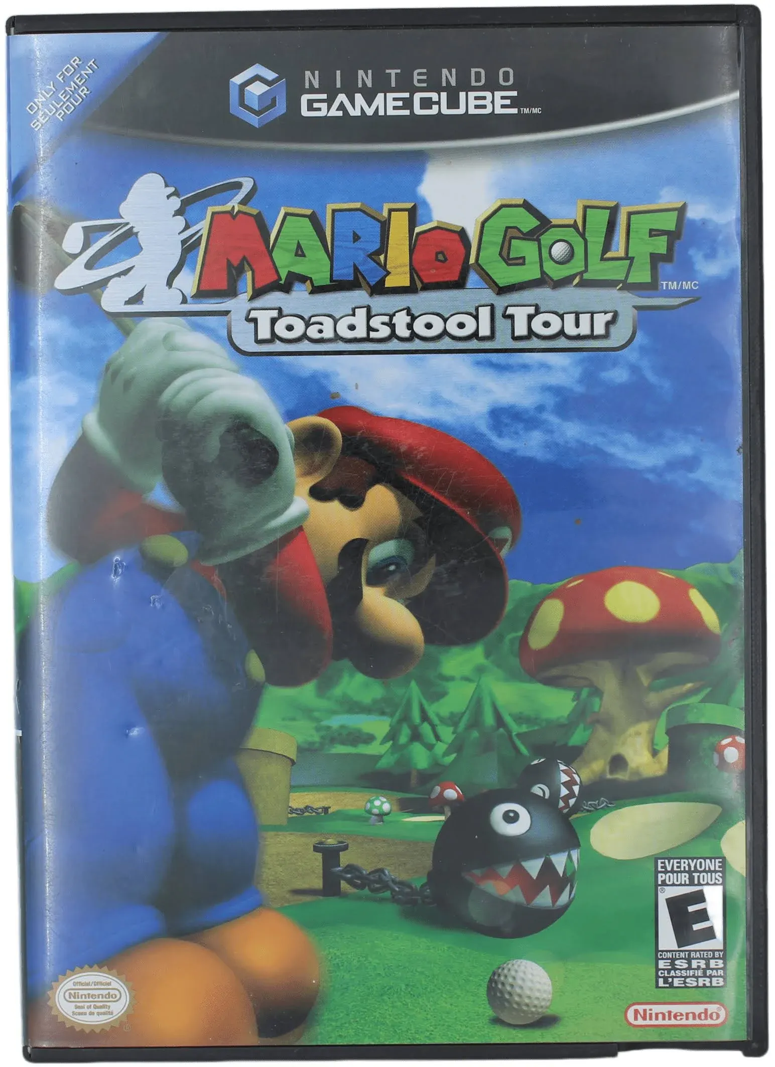 Mario Golf: Toadstool Tour - Nintendo GameCube - Disk Only Cleaned &amp; Tested